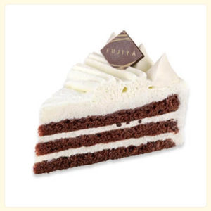 不二家で販売している『ホワイトチョコ生ケーキ(小物)』の商品説明画像